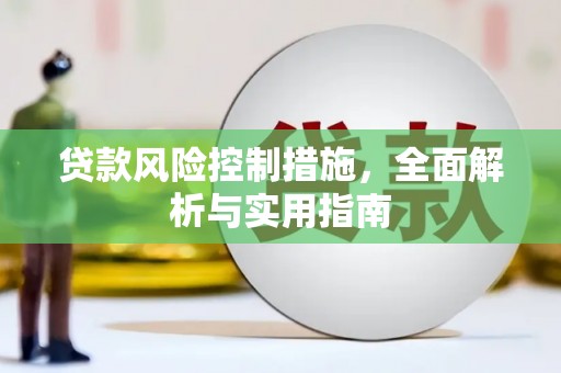 昭化贷款风险控制措施，全面解析与实用指南