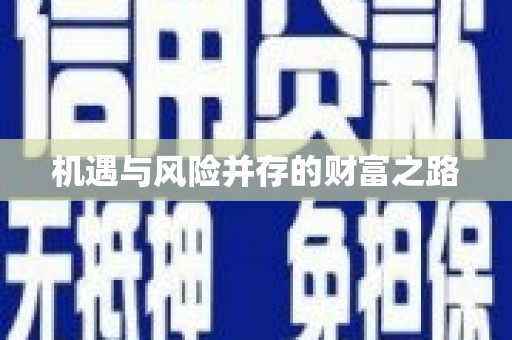 昭化机遇与风险并存的财富之路