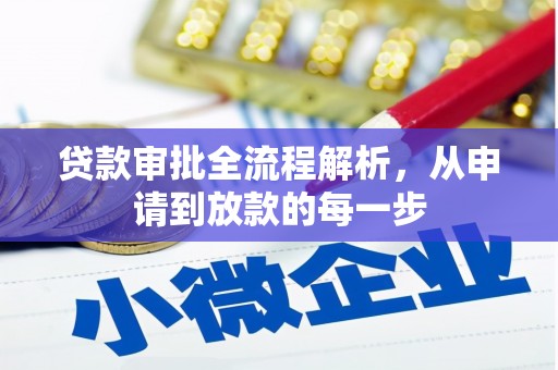 昭化贷款审批全流程解析，从申请到放款的每一步