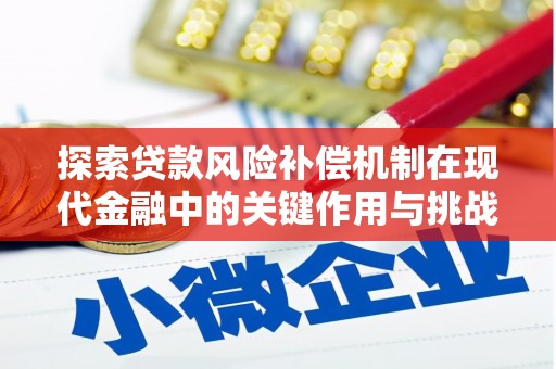昭化探索贷款风险补偿机制在现代金融中的关键作用与挑战