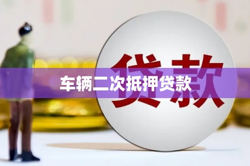 昭化车辆二次抵押贷款