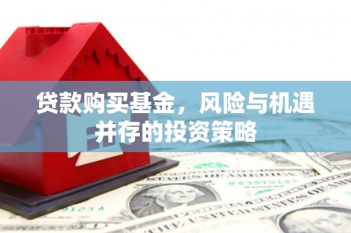 昭化贷款购买基金，风险与机遇并存的投资策略