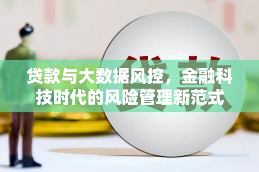 昭化贷款与大数据风控，金融科技时代的风险管理新范式