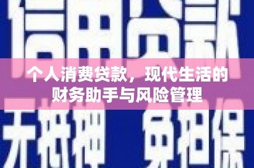 昭化个人消费贷款，现代生活的财务助手与风险管理