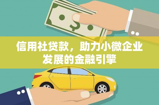 昭化信用社贷款，助力小微企业发展的金融引擎