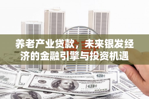 昭化养老产业贷款，未来银发经济的金融引擎与投资机遇