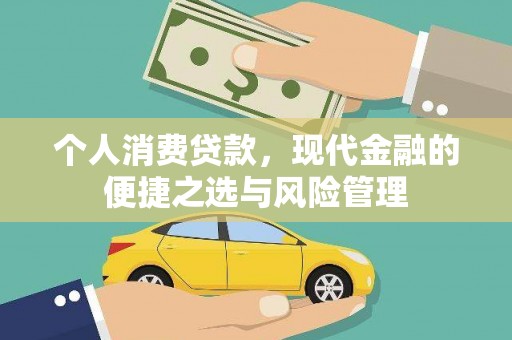 昭化个人消费贷款，现代金融的便捷之选与风险管理