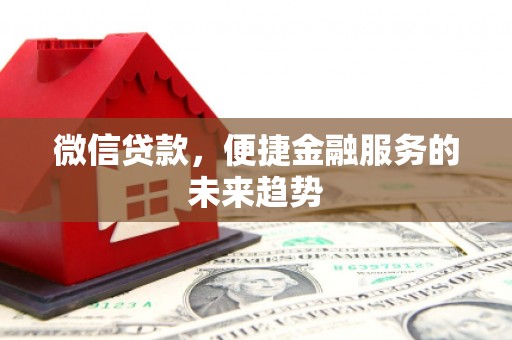 昭化微信贷款，便捷金融服务的未来趋势