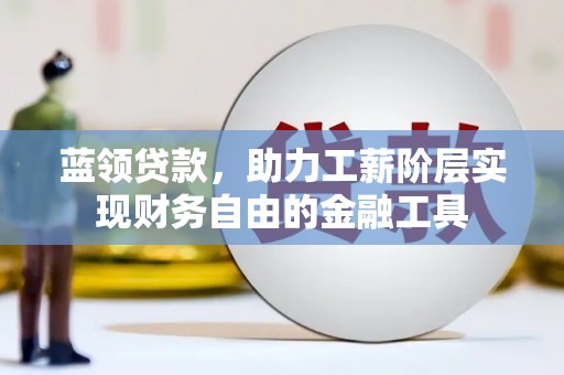 昭化蓝领贷款，助力工薪阶层实现财务自由的金融工具