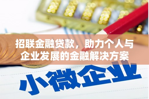昭化招联金融贷款，助力个人与企业发展的金融解决方案
