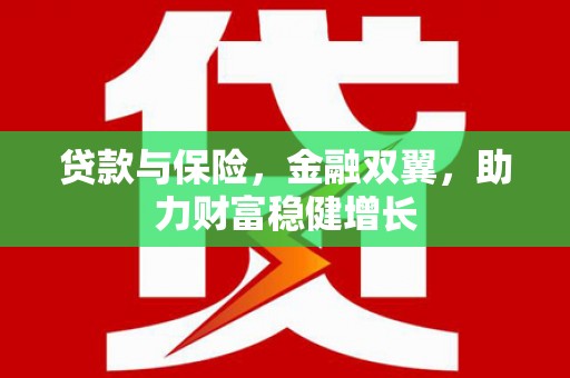 昭化贷款与保险，金融双翼，助力财富稳健增长