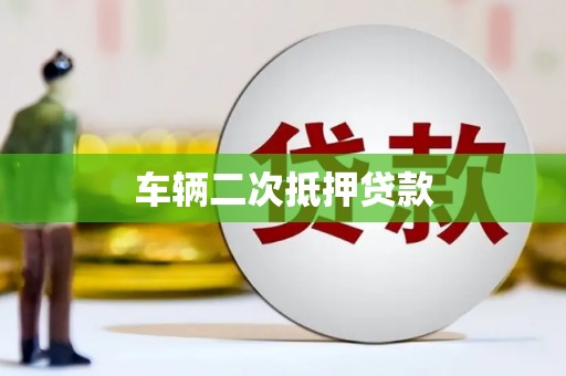 昭化车辆二次抵押贷款