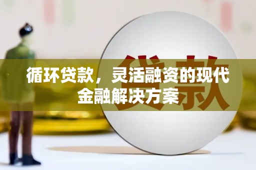 昭化循环贷款，灵活融资的现代金融解决方案