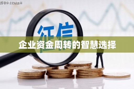 昭化企业资金周转的智慧选择