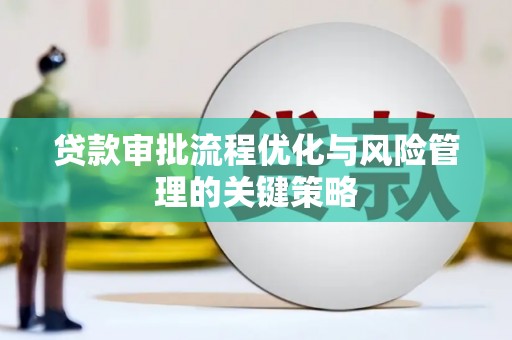 昭化贷款审批流程优化与风险管理的关键策略