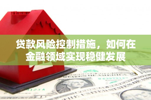昭化贷款风险控制措施，如何在金融领域实现稳健发展