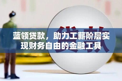 昭化蓝领贷款，助力工薪阶层实现财务自由的金融工具