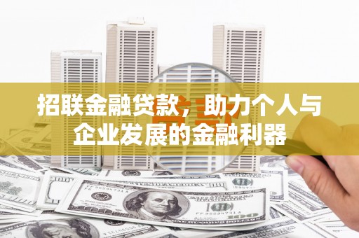 昭化招联金融贷款，助力个人与企业发展的金融利器