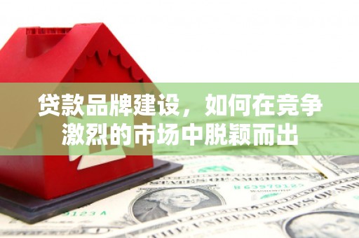 昭化贷款品牌建设，如何在竞争激烈的市场中脱颖而出