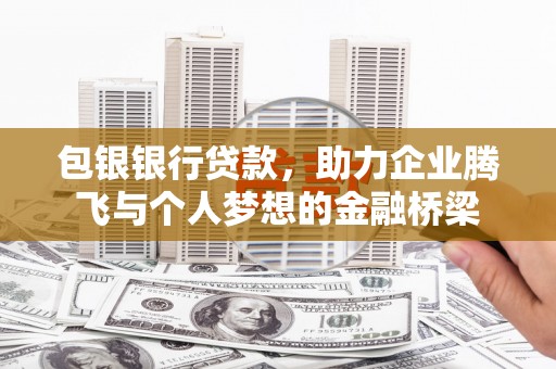 昭化包银银行贷款，助力企业腾飞与个人梦想的金融桥梁