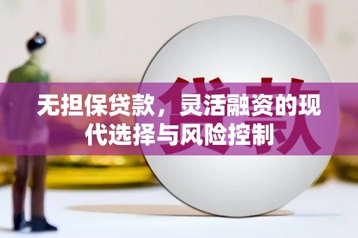 昭化无担保贷款，灵活融资的现代选择与风险控制