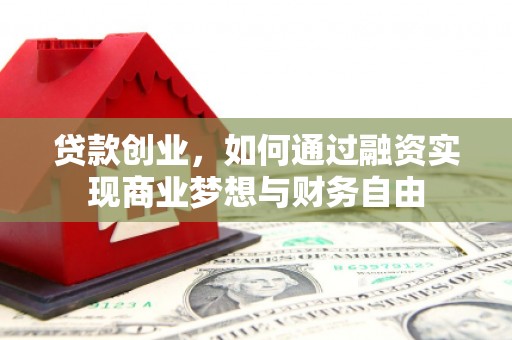 昭化贷款创业，如何通过融资实现商业梦想与财务自由