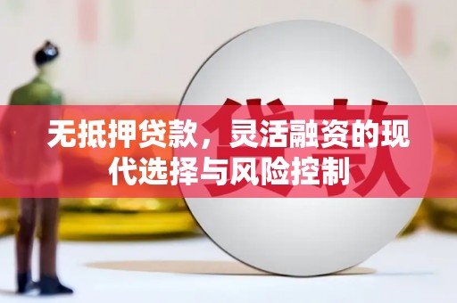 昭化无抵押贷款，灵活融资的现代选择与风险控制