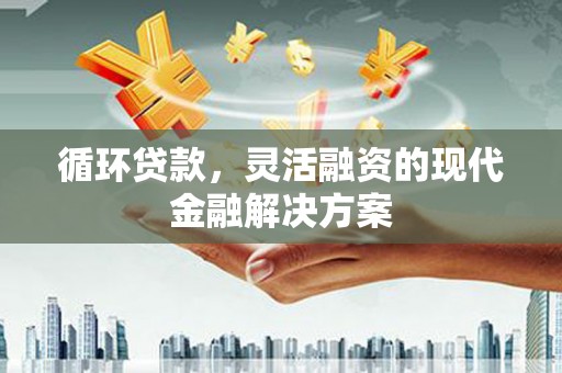 昭化循环贷款，灵活融资的现代金融解决方案