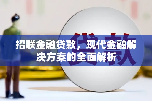 昭化招联金融贷款，现代金融解决方案的全面解析