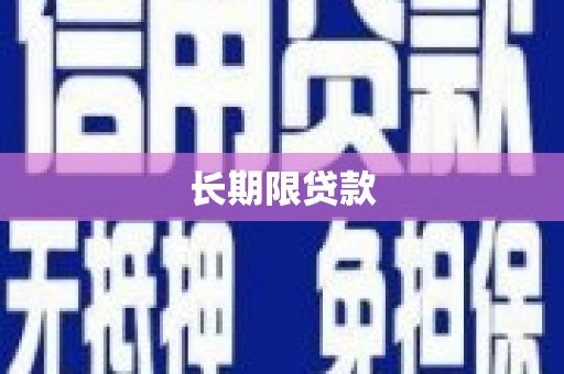 昭化长期限贷款