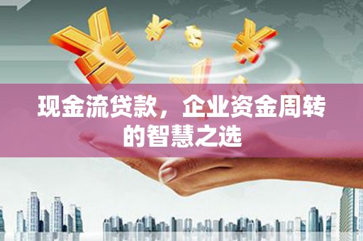 昭化现金流贷款，企业资金周转的智慧之选