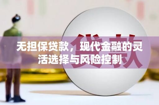 昭化无担保贷款，现代金融的灵活选择与风险控制