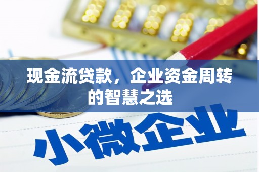 昭化现金流贷款，企业资金周转的智慧之选