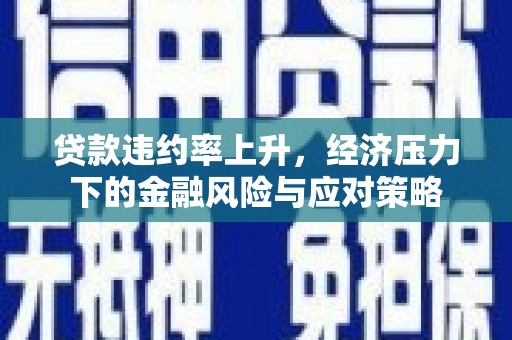 昭化贷款违约率上升，经济压力下的金融风险与应对策略