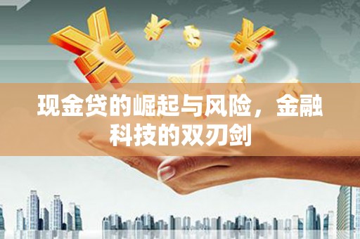 昭化现金贷的崛起与风险，金融科技的双刃剑