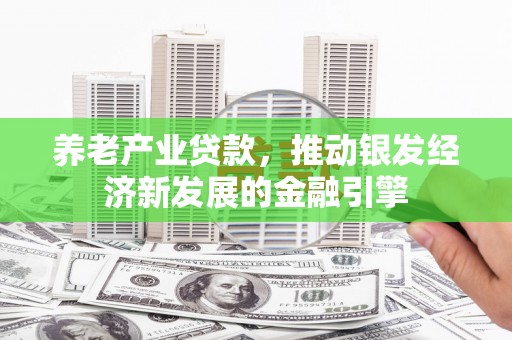 昭化养老产业贷款，推动银发经济新发展的金融引擎