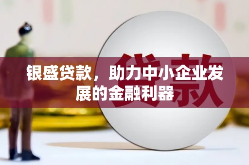 昭化银盛贷款，助力中小企业发展的金融利器