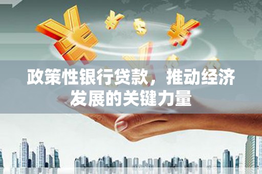 昭化政策性银行贷款，推动经济发展的关键力量