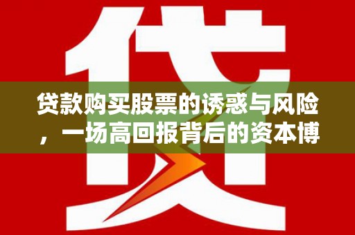 昭化贷款购买股票的诱惑与风险，一场高回报背后的资本博弈