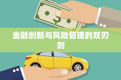 昭化金融创新与风险管理的双刃剑